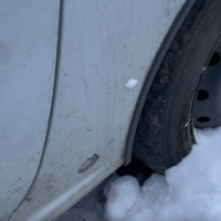 Заднее левое крыло