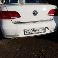 Задний бампер