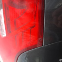 Левый задний фонарь