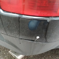 Задний бампер