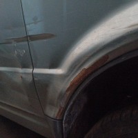 Заднее левое крыло