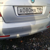 Задний бампер