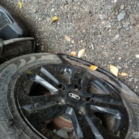 Переднее левое колесо