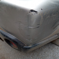 Задний бампер