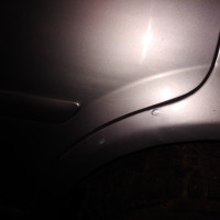 Заднее левое крыло