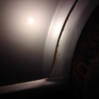 Заднее левое крыло