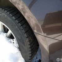 Заднее левое крыло