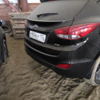 Задний бампер