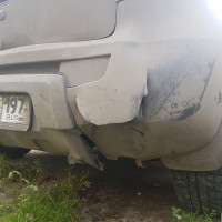 Задний бампер