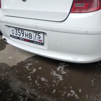 Задний бампер