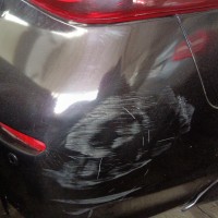 Задний бампер