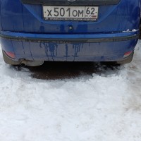 Задний бампер