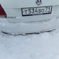 Задний бампер