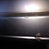 Задний бампер