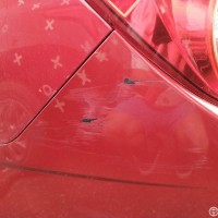 Задний бампер