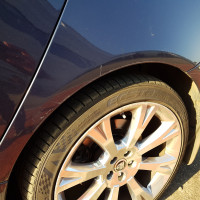 Заднее левое крыло