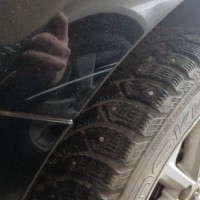 Переднее левое крыло