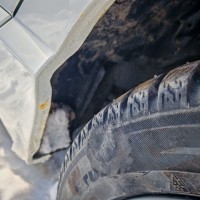 Заднее левое крыло