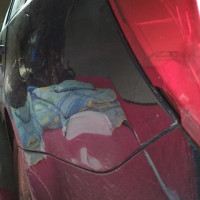 Заднее левое крыло