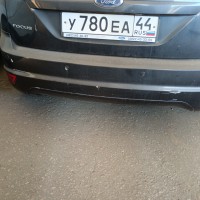 Задний бампер