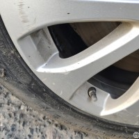 Заднее левое колесо