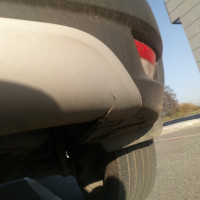 Задний бампер