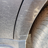 Заднее левое крыло