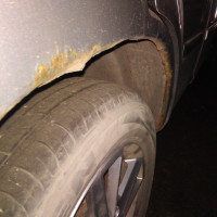 Заднее правое крыло