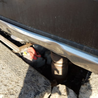 Задний бампер