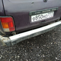 Задний бампер