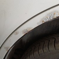 Заднее левое крыло