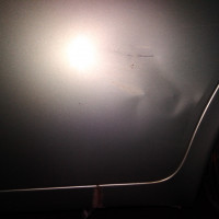 Задняя левая дверь