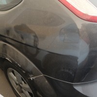 Заднее левое крыло