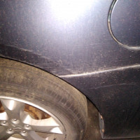 Заднее левое крыло