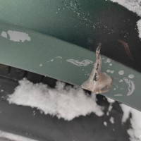 Заднее левое крыло