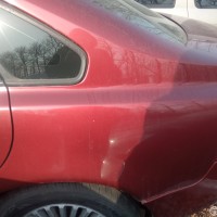 Заднее левое крыло