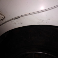 Заднее левое крыло