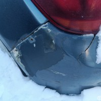 Задний бампер