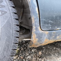 Заднее правое крыло