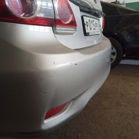 Задний бампер