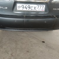 Задний бампер