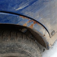 Заднее правое крыло