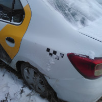 Заднее левое крыло