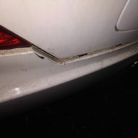 Задний бампер