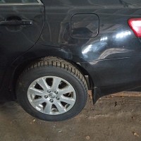 Заднее левое колесо