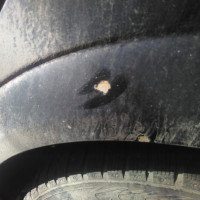 Заднее левое крыло