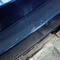 Задний бампер