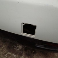 Задний бампер