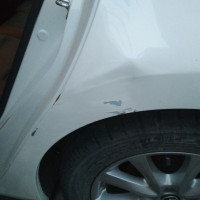 Заднее левое крыло