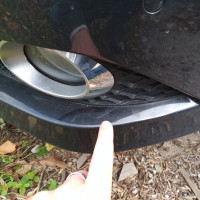 Передний бампер